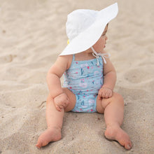 Load image into Gallery viewer, One-piece Classic Swimsuit with Built-in Reusable Absorbent Swim Diaper