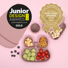 Load image into Gallery viewer, Bunny Stickie Plate - Dusty Rose