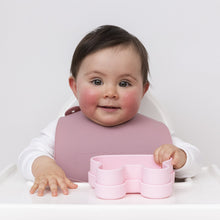Load image into Gallery viewer, Catchie Bibs - Dusty Rose + Powder Pink