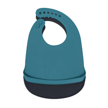 Load image into Gallery viewer, Catchie Bibs - Blue Dusk + Charcoal