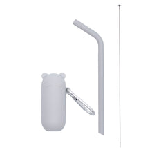 Load image into Gallery viewer, Keepie + Straw Set - Grey