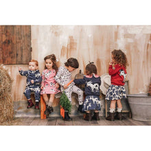 Load image into Gallery viewer, Cow Pink Frilled Long Sleeved Top