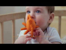 Load and play video in Gallery viewer, Sqwiddle the Squid Teether - 100% Natural Rubber