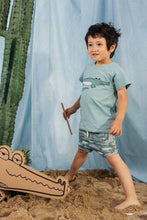 Load image into Gallery viewer, Crocodile Mint Shorts