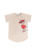 Load image into Gallery viewer, Piracat Vanilla T-shirt