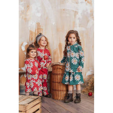 Load image into Gallery viewer, Red Daisy Dress