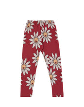 Load image into Gallery viewer, Red Daisy Pants
