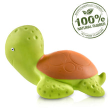 Load image into Gallery viewer, Sea Turtle Bath Toy - 100% Pure Natural Rubber
