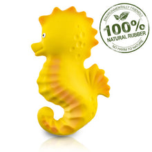 Load image into Gallery viewer, Seahorse Bath Toy - 100% Pure Natural Rubber