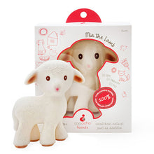 Load image into Gallery viewer, Mia the Lamb Teether - 100% Pure Natural Rubber