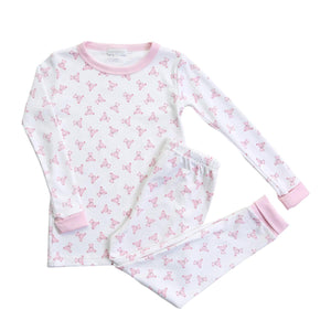 Baby's Teddy Long Pajamas Pink