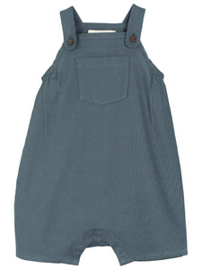 Blue Dungarees And T-shirt Set