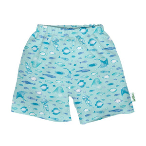 Classic Trunks with Built-in Reusable Absorbent Swim Diaper