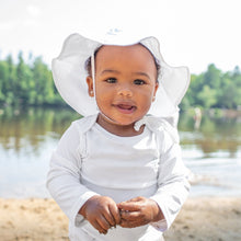 Load image into Gallery viewer, White Brim Sun Protection Hat
