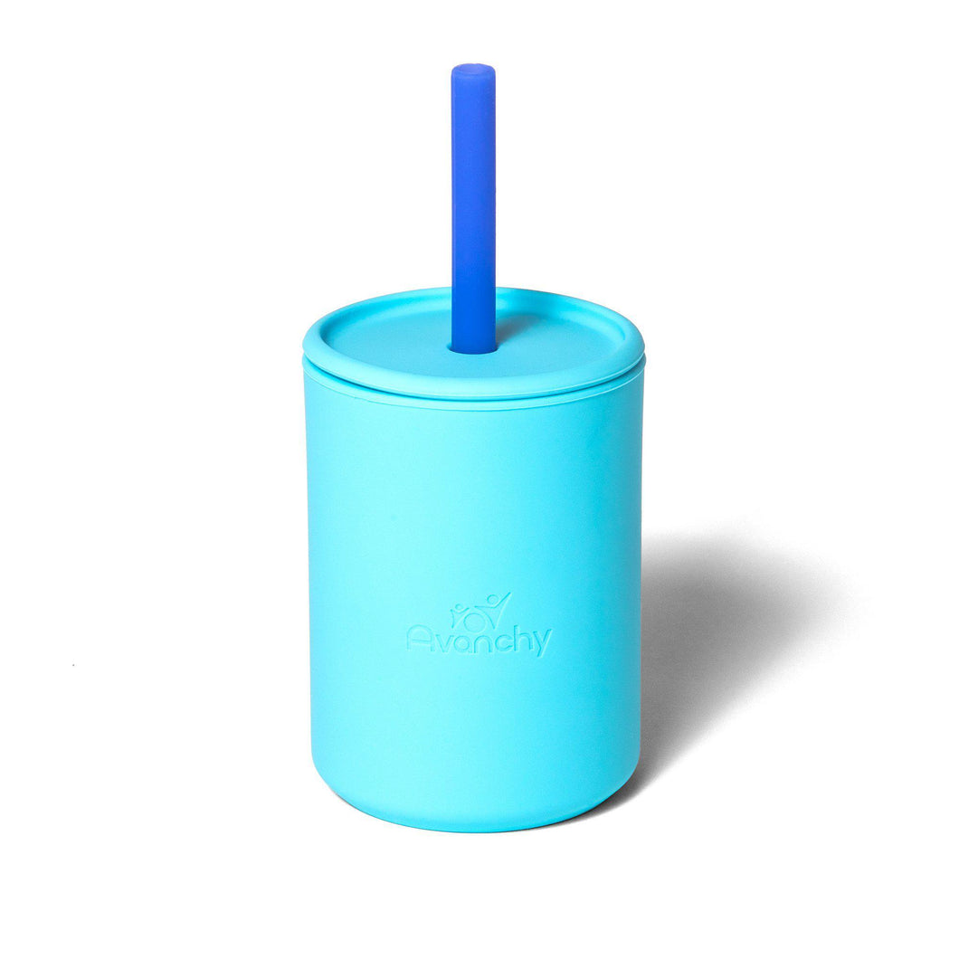 Blue La Petite Silicone Mini Cup