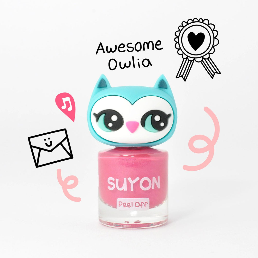 Awesome Owlia (pink)