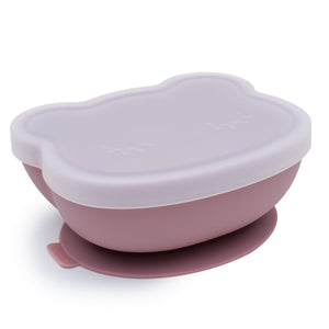 Stickie Bowl With Lid - Dusty Rose