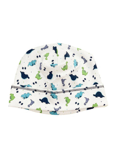 Dino Days Navy Printed Hat