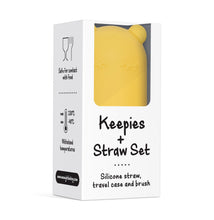 Load image into Gallery viewer, Keepie + Straw Set - Yellow
