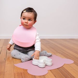 Catchie Bibs - Plum + Lilac