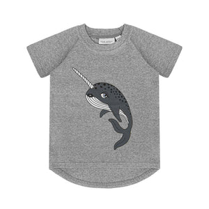 Narwhal Grey T-shirt