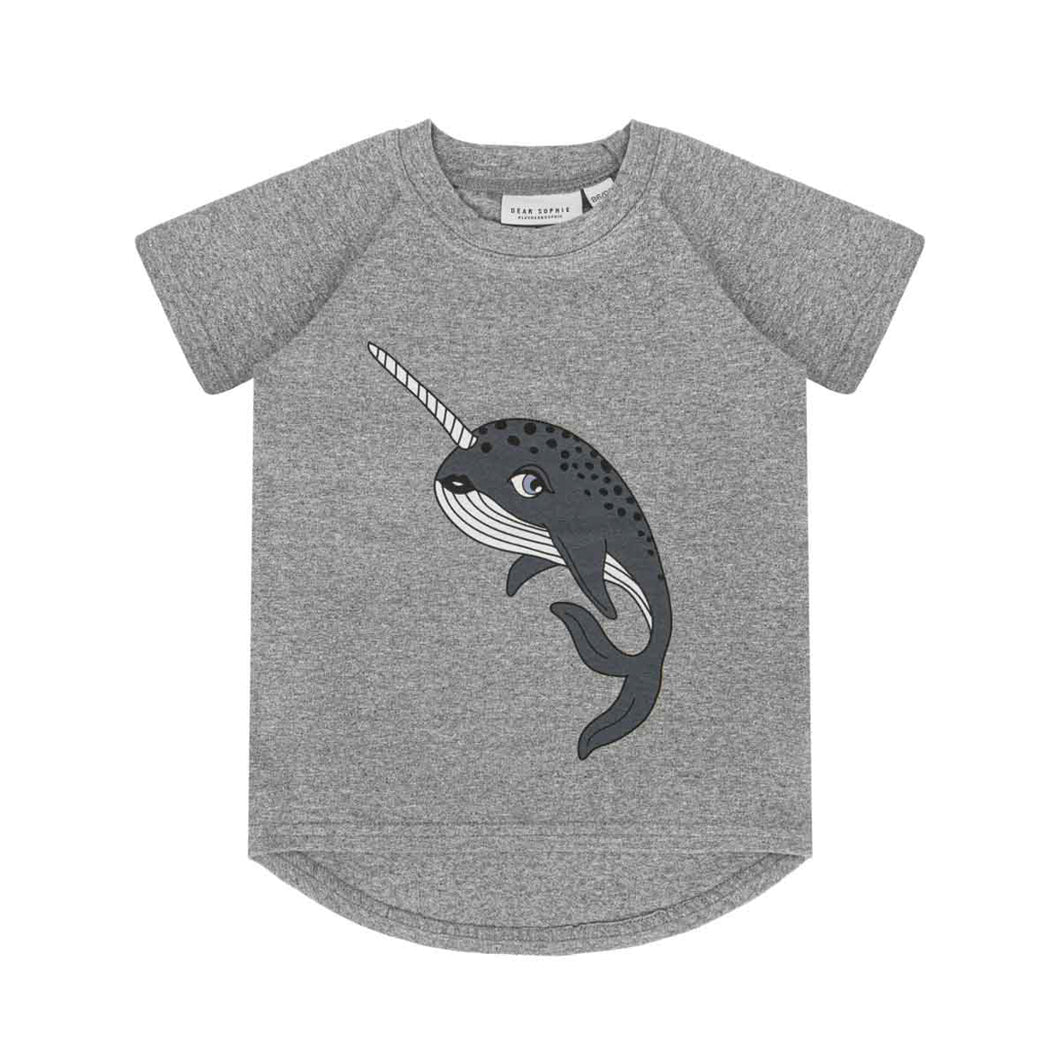 Narwhal Grey T-shirt