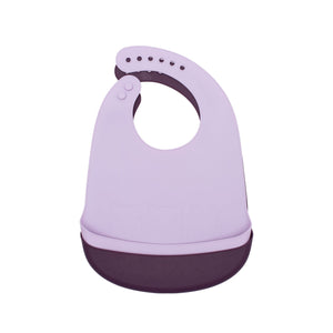 Catchie Bibs - Plum + Lilac