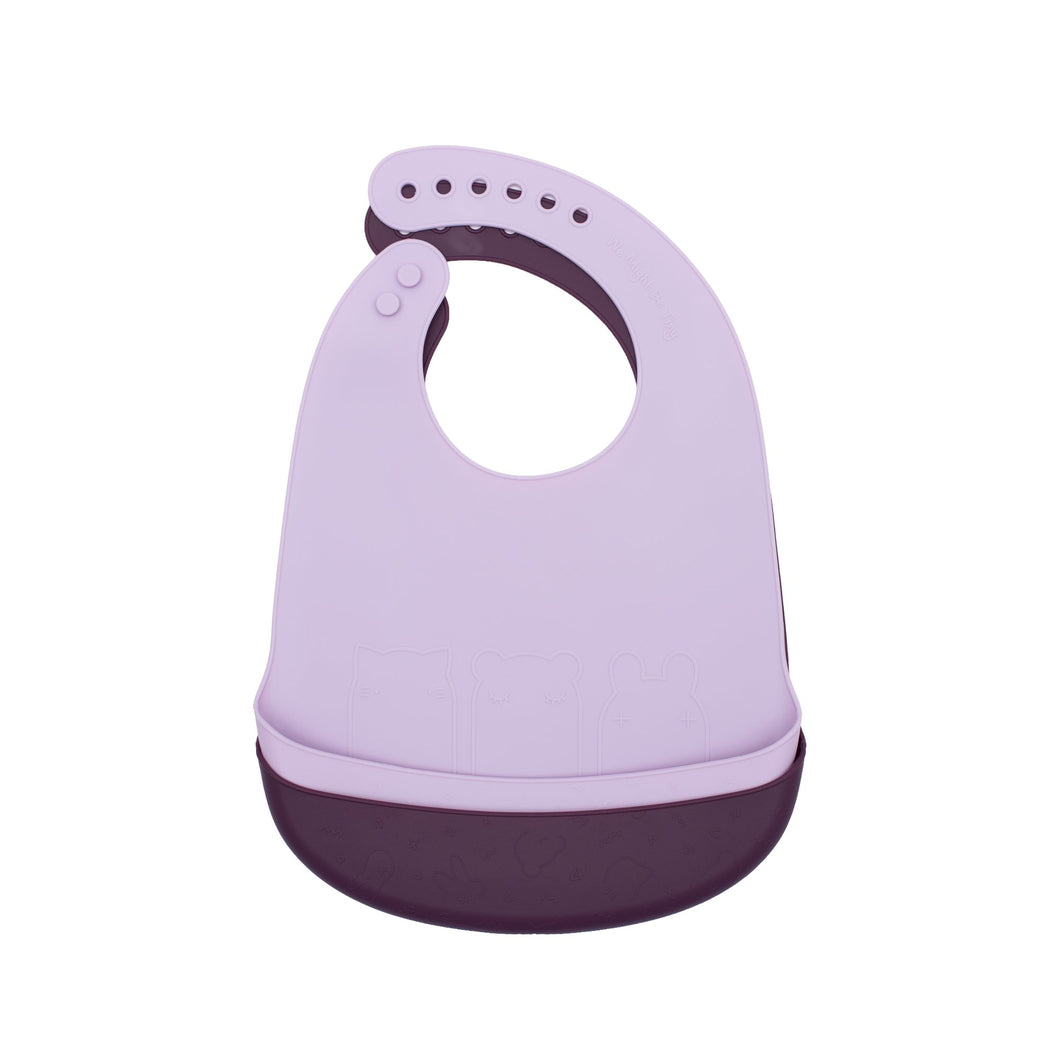 Catchie Bibs - Plum + Lilac