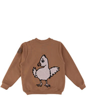 Load image into Gallery viewer, Chicken Brown Bomber Jacket
