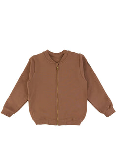 Chicken Brown Bomber Jacket