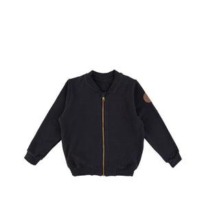 Cow Bomber Jacket Dark