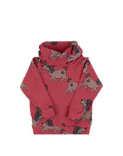 Load image into Gallery viewer, DOGGIE RED TUBE SWEATSHIRT
