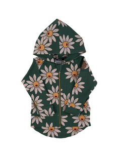 Green Daisy Hoodie