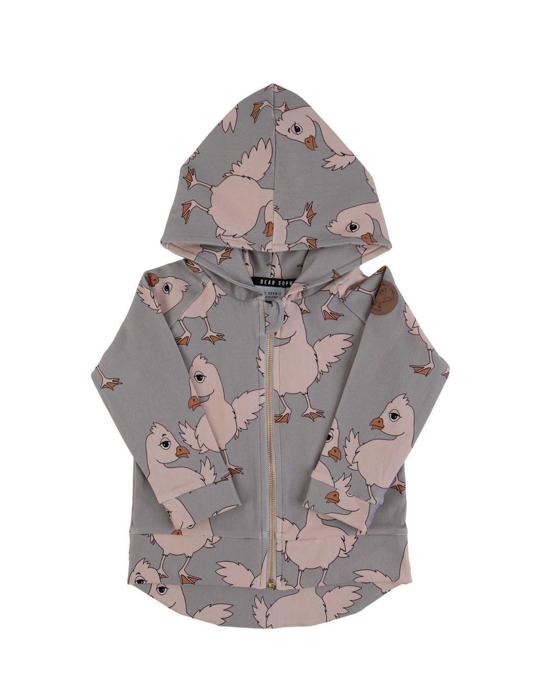 Chicken Grey Hoodie