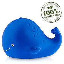 Load image into Gallery viewer, Kala The Whale Bath Toy - 100% Pure Natural Rubber
