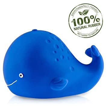 Kala The Whale Bath Toy - 100% Pure Natural Rubber