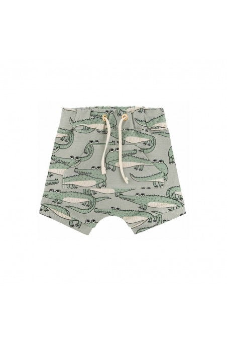 Crocodile Mint Shorts