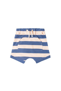 Stripes Blue Shorts