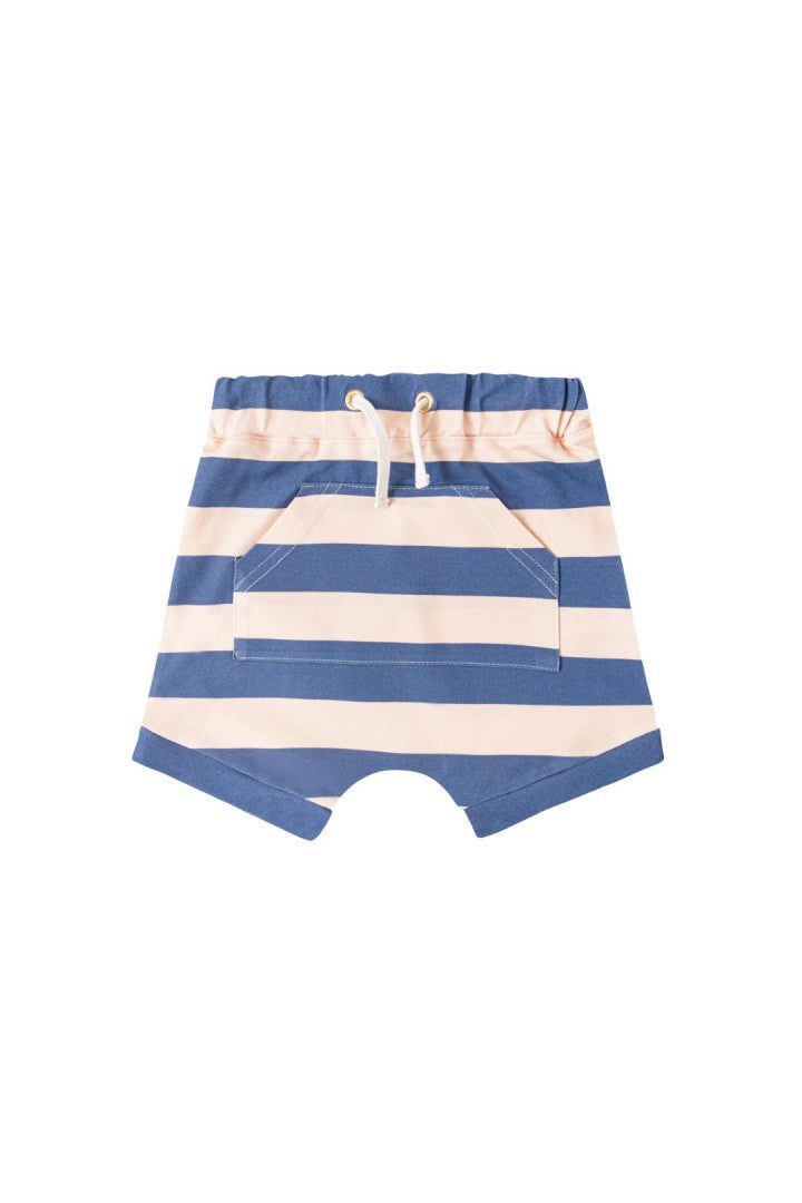 Stripes Blue Shorts