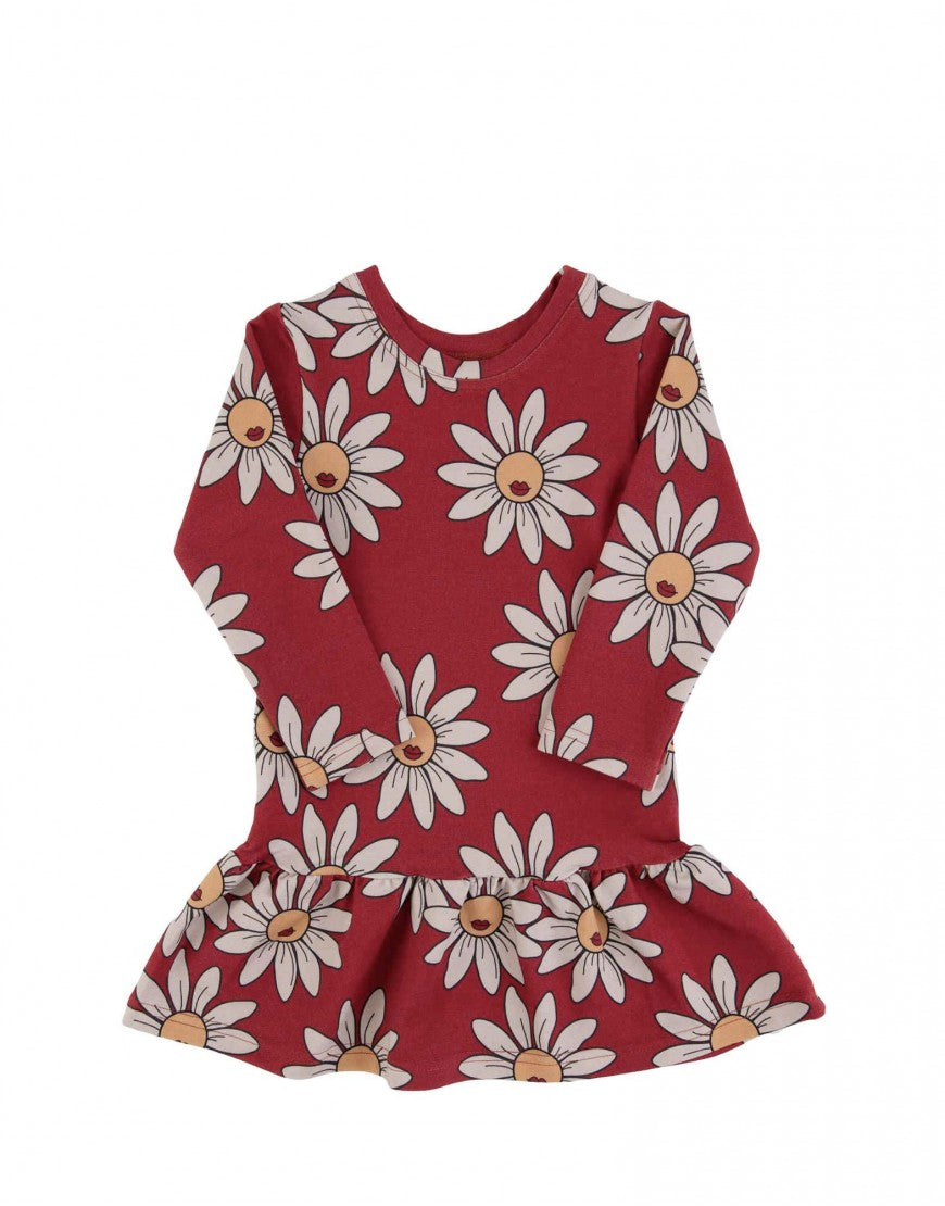 Red Daisy Dress