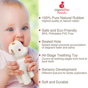 Sola the Goat Teether - 100% Pure Natural Rubber