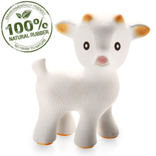 Load image into Gallery viewer, Sola the Goat Teether - 100% Pure Natural Rubber
