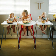 Load image into Gallery viewer, Blue Bamboo Suction Toddler Plate + Spoon
