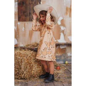 Chicken Yellow Tunic Dress